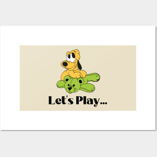 Let's Play Posters and Art